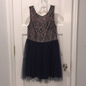 Navy blue Forever 21 dress